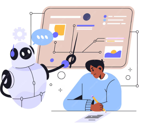 AI Tutor Illustration